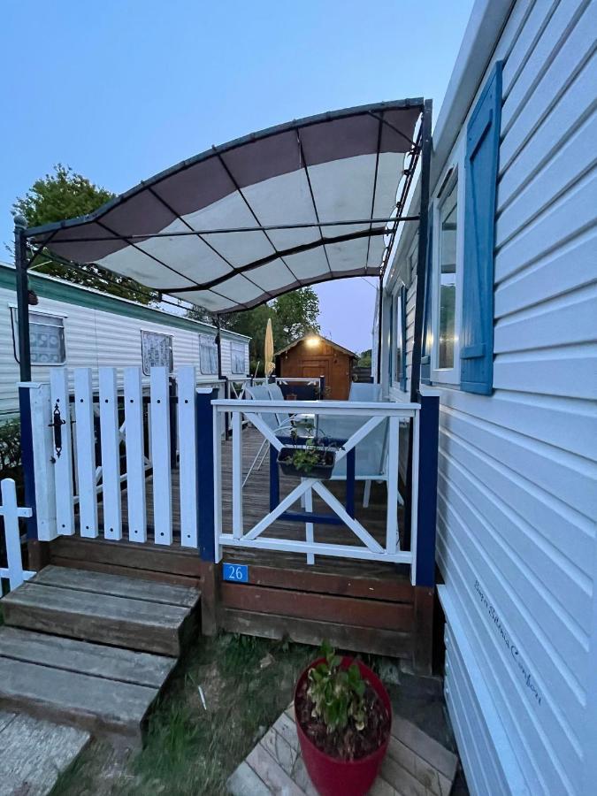 Sylvie Proprietaire Du Mobil-Home Saint-Pair-sur-Mer Buitenkant foto