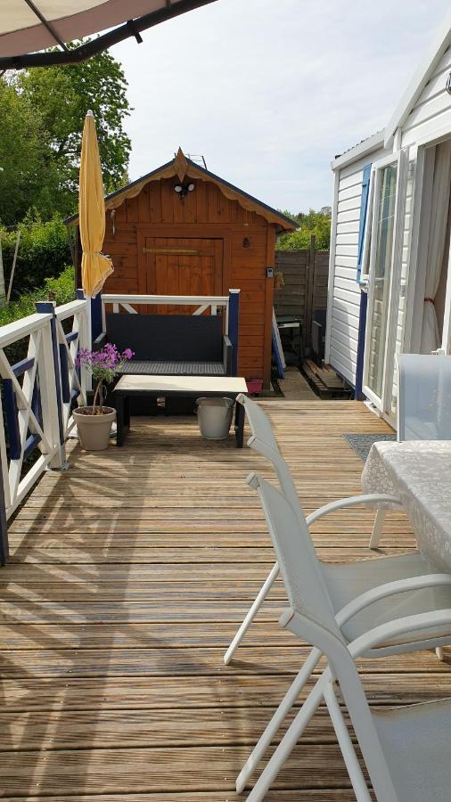 Sylvie Proprietaire Du Mobil-Home Saint-Pair-sur-Mer Buitenkant foto