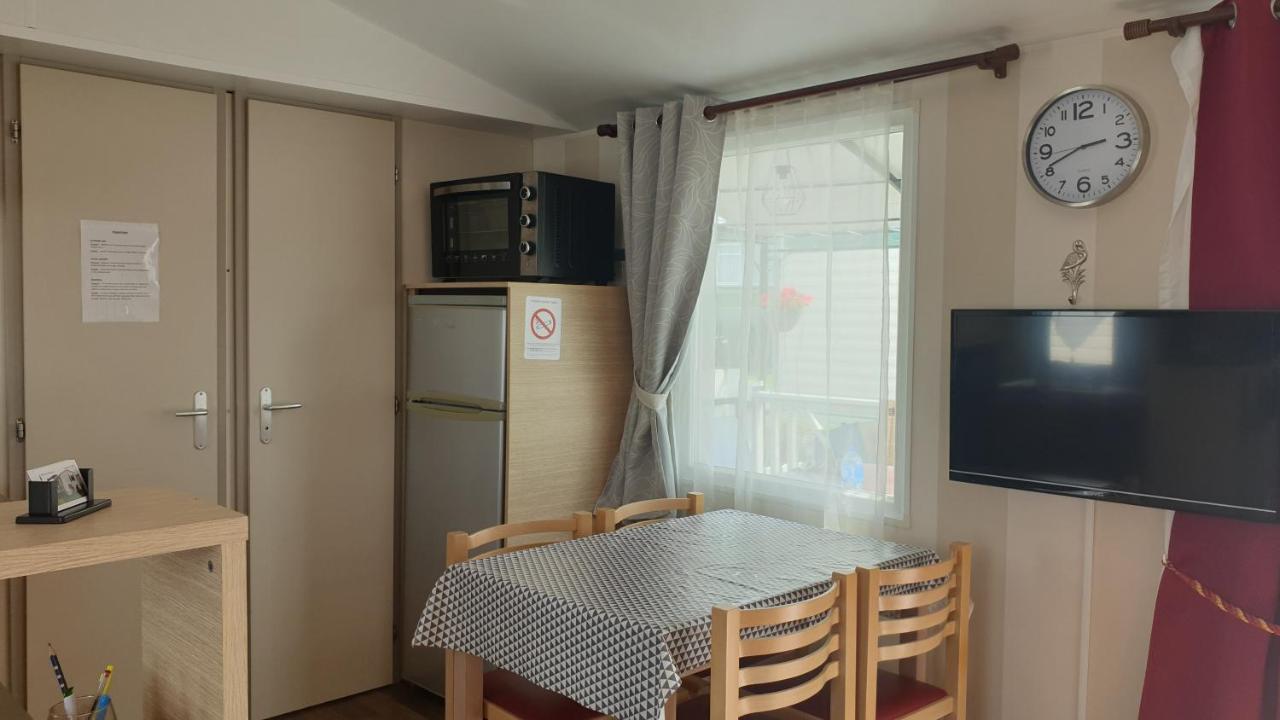 Sylvie Proprietaire Du Mobil-Home Saint-Pair-sur-Mer Buitenkant foto