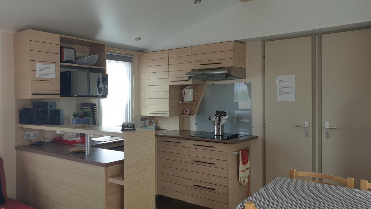 Sylvie Proprietaire Du Mobil-Home Saint-Pair-sur-Mer Buitenkant foto